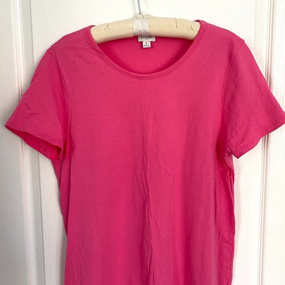 J. Crew Factory Short Sleeve 100% Cotton Tee Shirt Dress - Picture 1 of 8